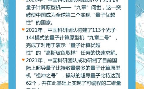 量子计算进展（量子计算研究进展）