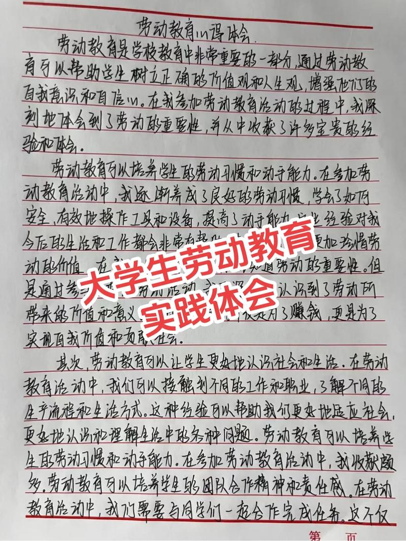 劳动教育实践(劳动教育实践活动心得体会)